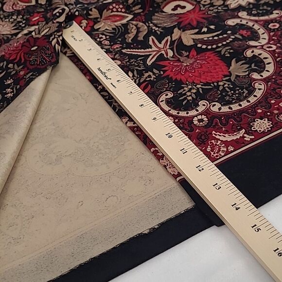 Briggs sz 10P poly spandex skirt. Feels like rich velvet - Picture 3 of 8